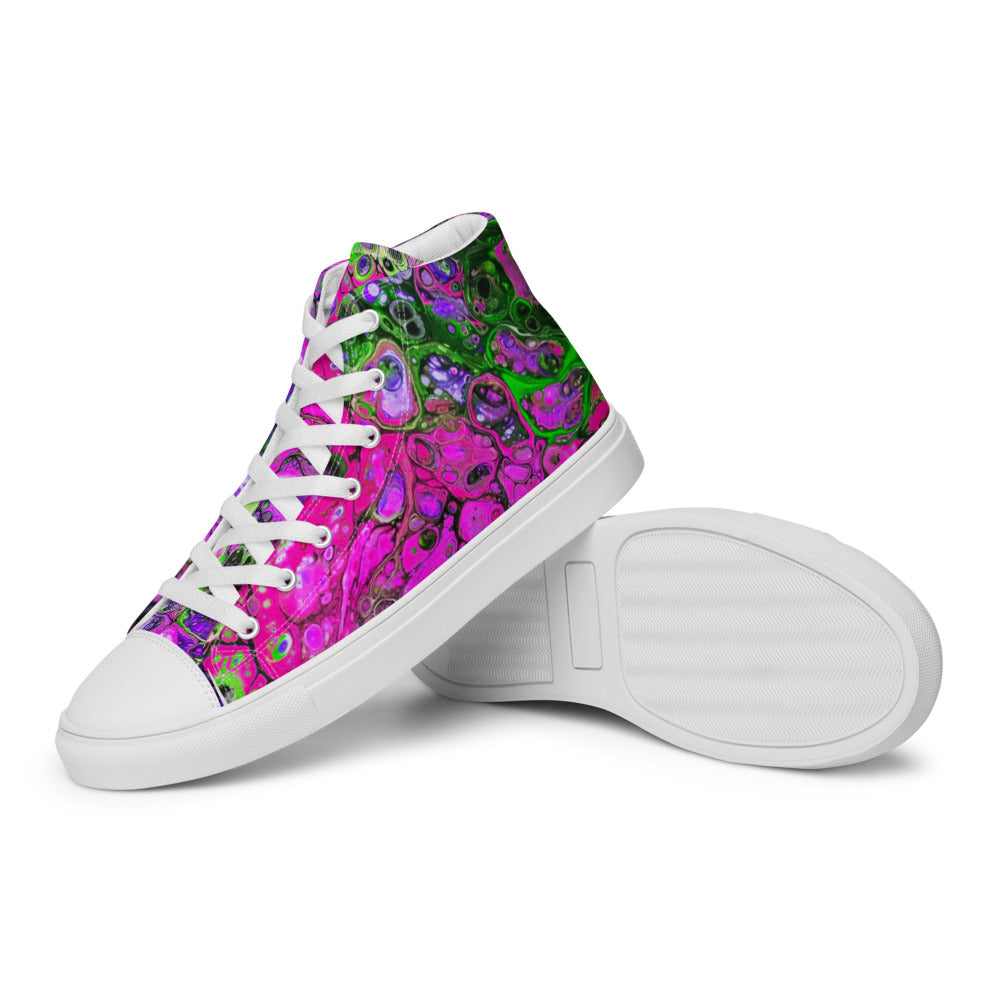 Women’s high top canvas shoes - FA007A