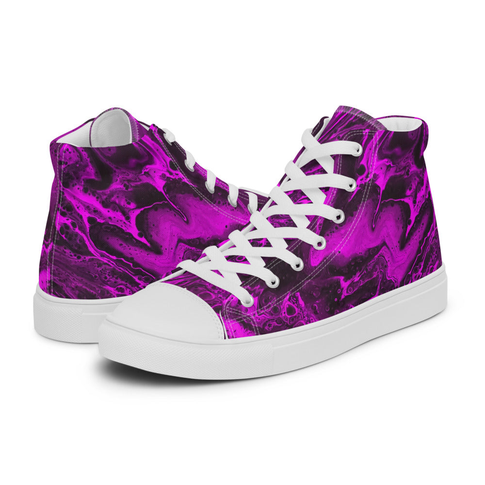 Women’s high top canvas shoes - FA006B