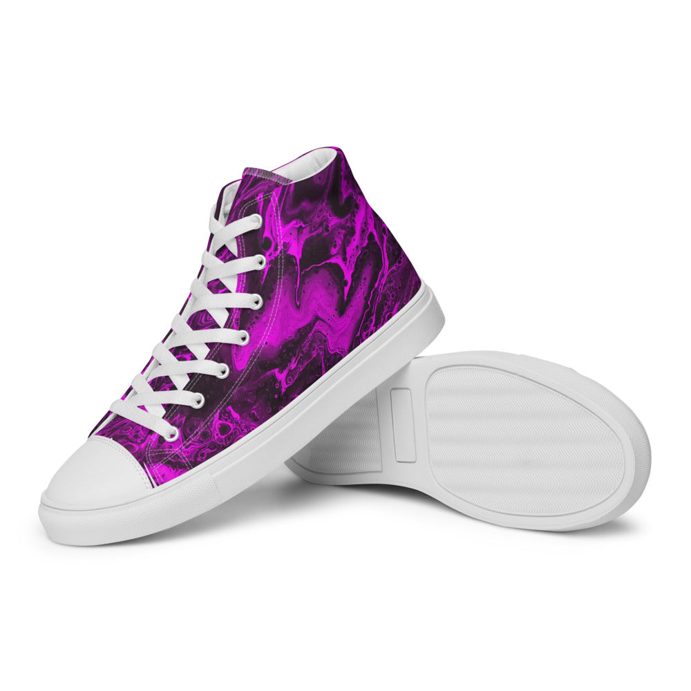 Women’s high top canvas shoes - FA006B