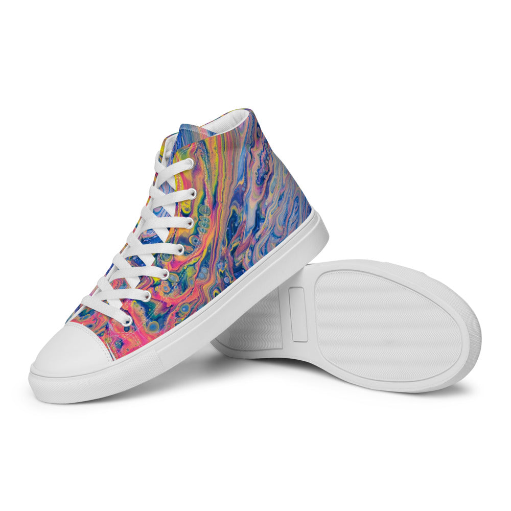 Women’s high top canvas shoes - FA004B