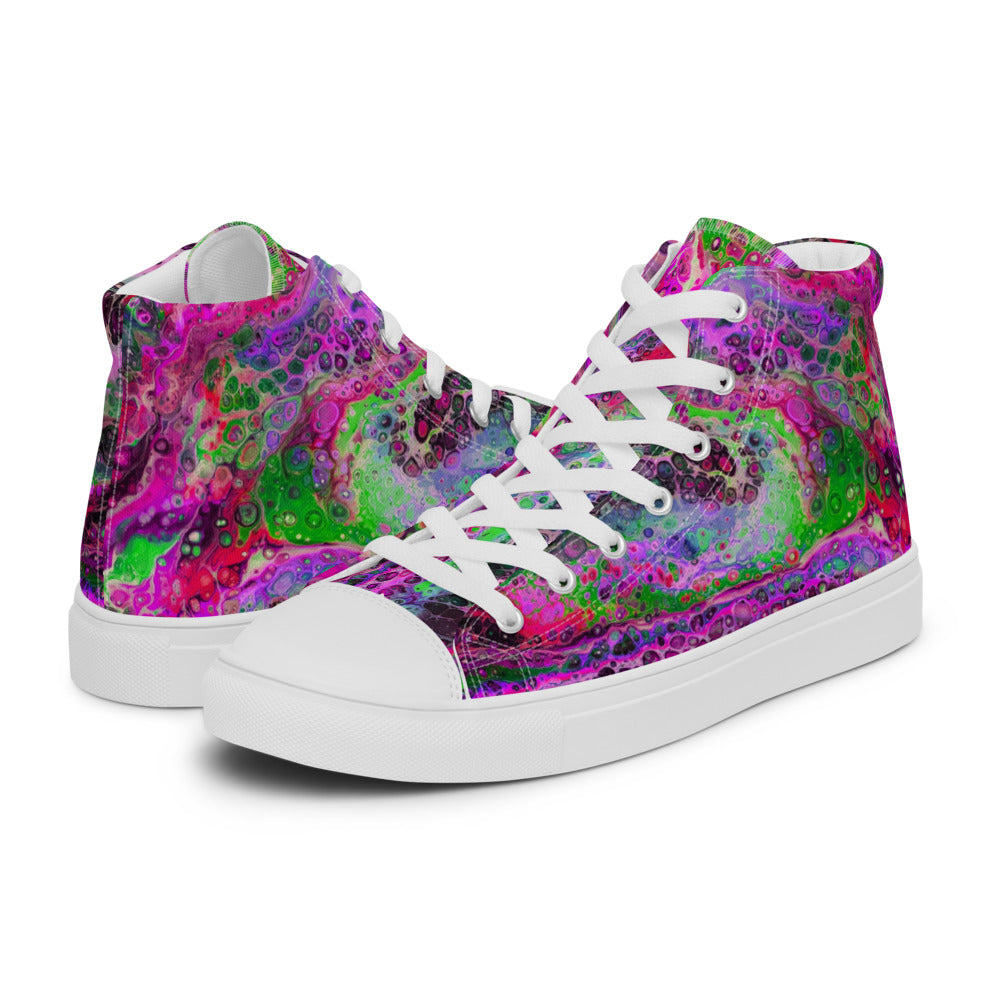 Women’s high top canvas shoes - FA003D