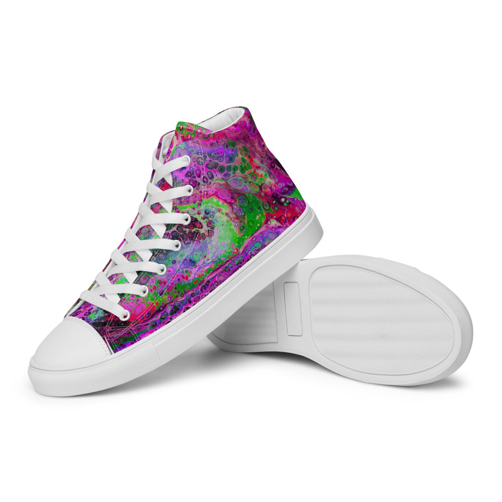 Women’s high top canvas shoes - FA003D