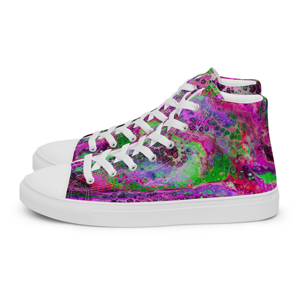 Women’s high top canvas shoes - FA003D
