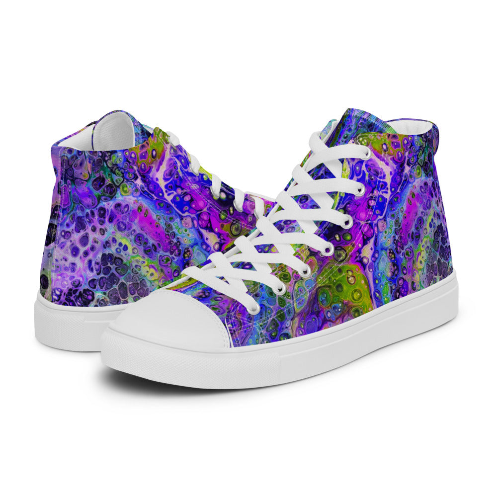 Women’s high top canvas shoes - FA003B