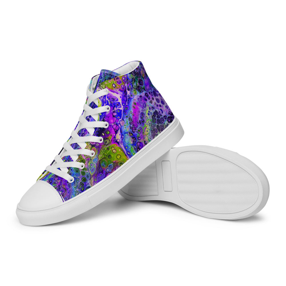 Women’s high top canvas shoes - FA003B