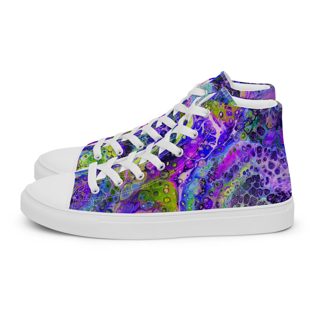 Women’s high top canvas shoes - FA003B