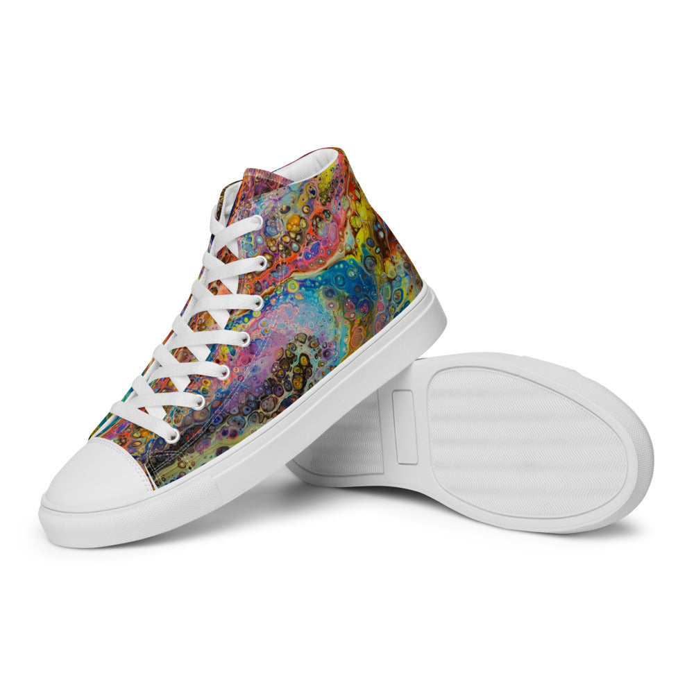 Women’s high top canvas shoes - FA003