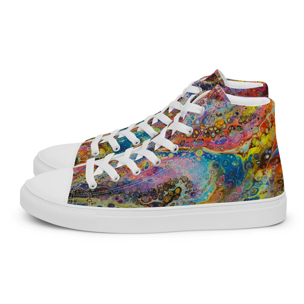 Women’s high top canvas shoes - FA003