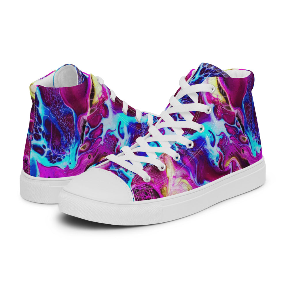 Women’s high top canvas shoes - FA002B