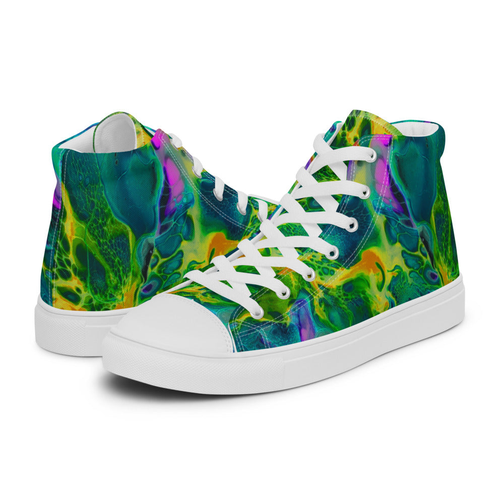 Women’s high top canvas shoes - FA002A