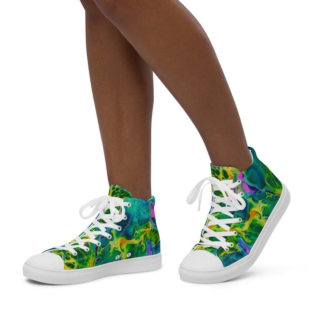 Women’s high top canvas shoes - FA002A