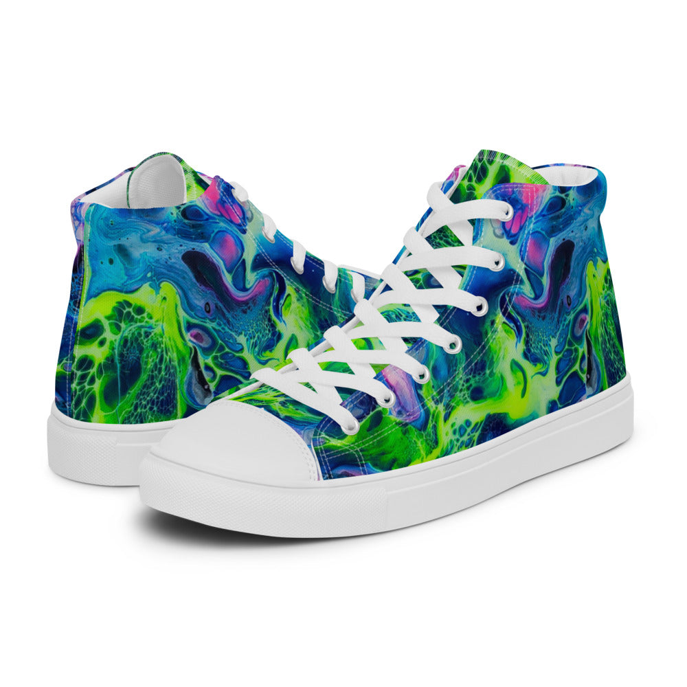 Women’s high top canvas shoes - FA002