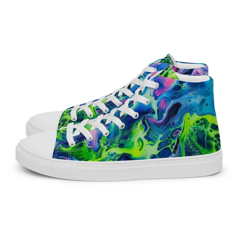 Women’s high top canvas shoes - FA002