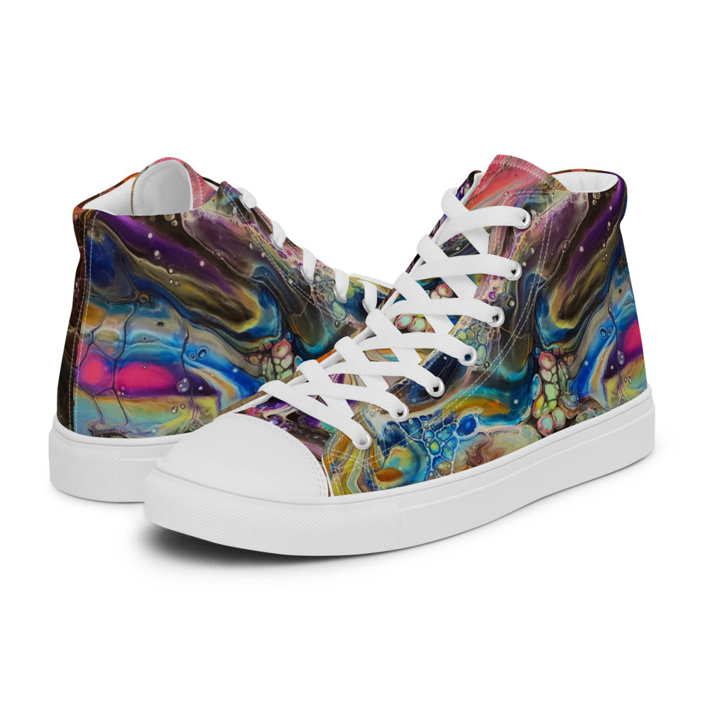 Women’s high top canvas shoes - FA001