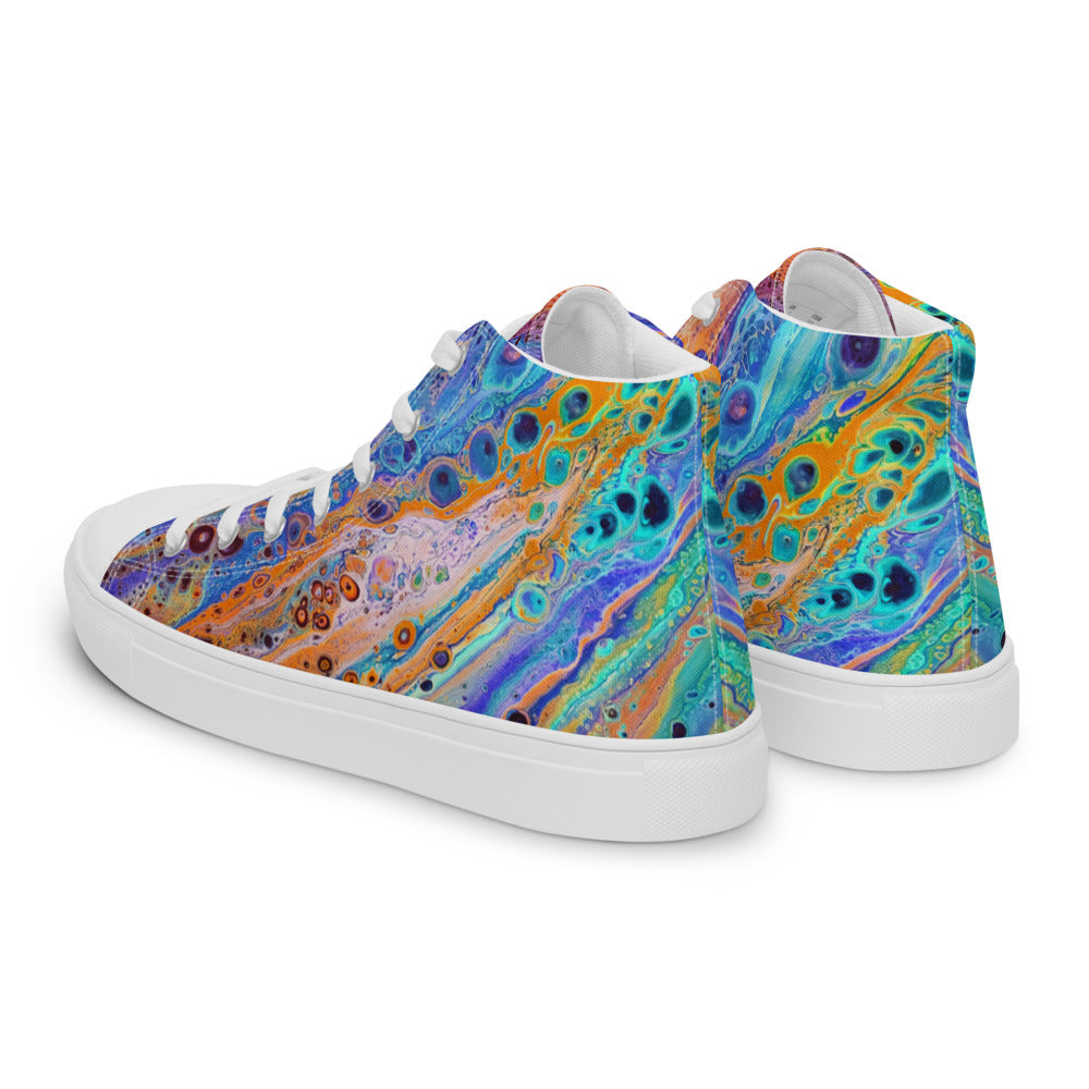 Women’s high top canvas shoes - FA018C