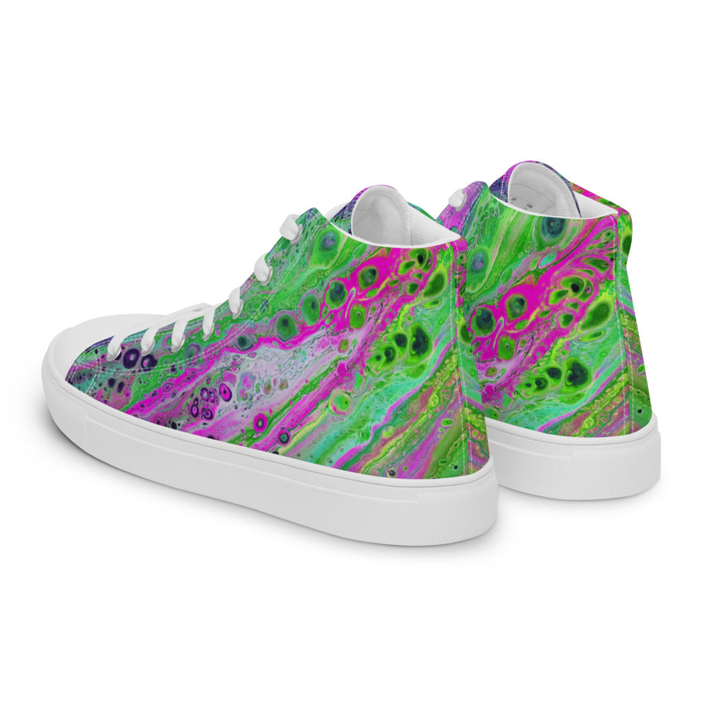 Women’s high top canvas shoes - FA018A