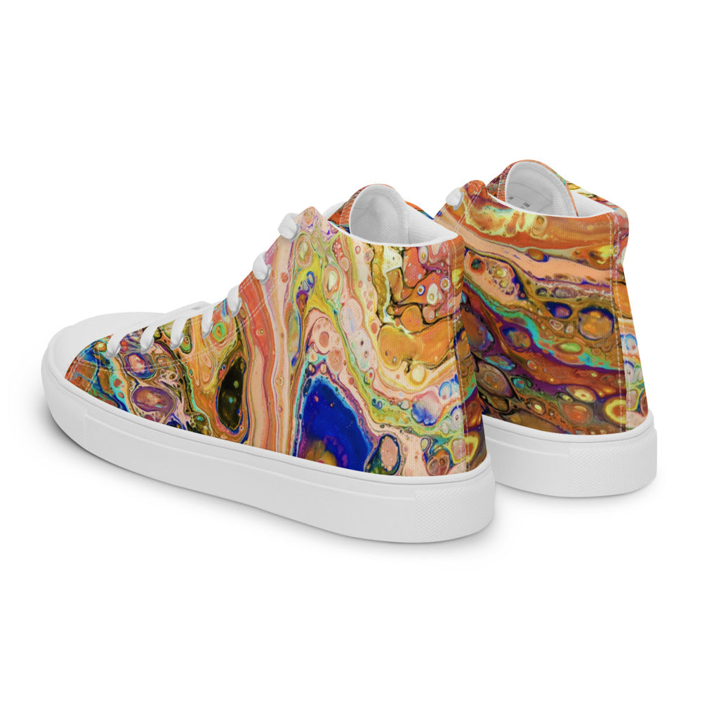 Women’s high top canvas shoes - FA011E