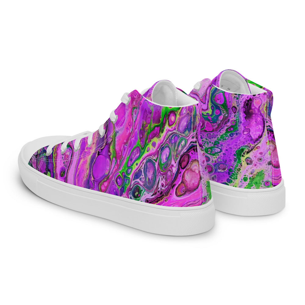 Women’s high top canvas shoes - FA011D