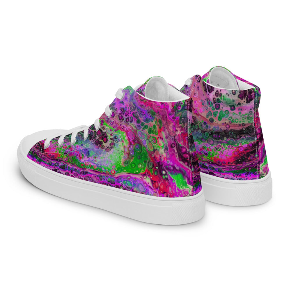 Women’s high top canvas shoes - FA003D
