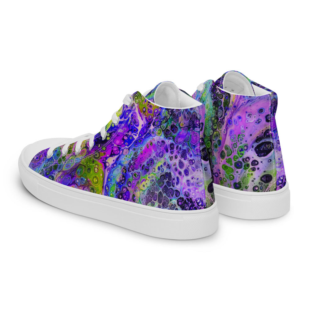 Women’s high top canvas shoes - FA003B