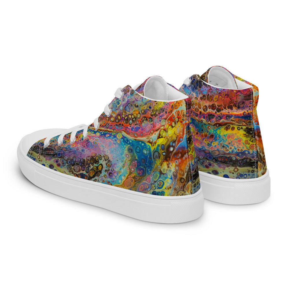 Women’s high top canvas shoes - FA003