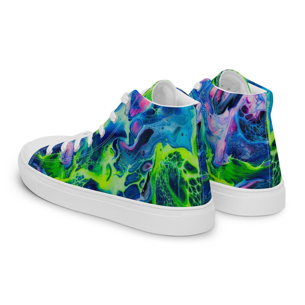 Women’s high top canvas shoes - FA002