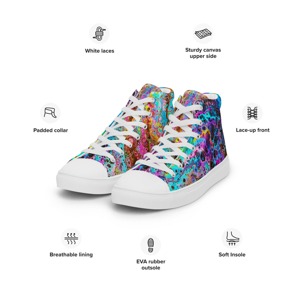 Women’s high top canvas shoes - FA020
