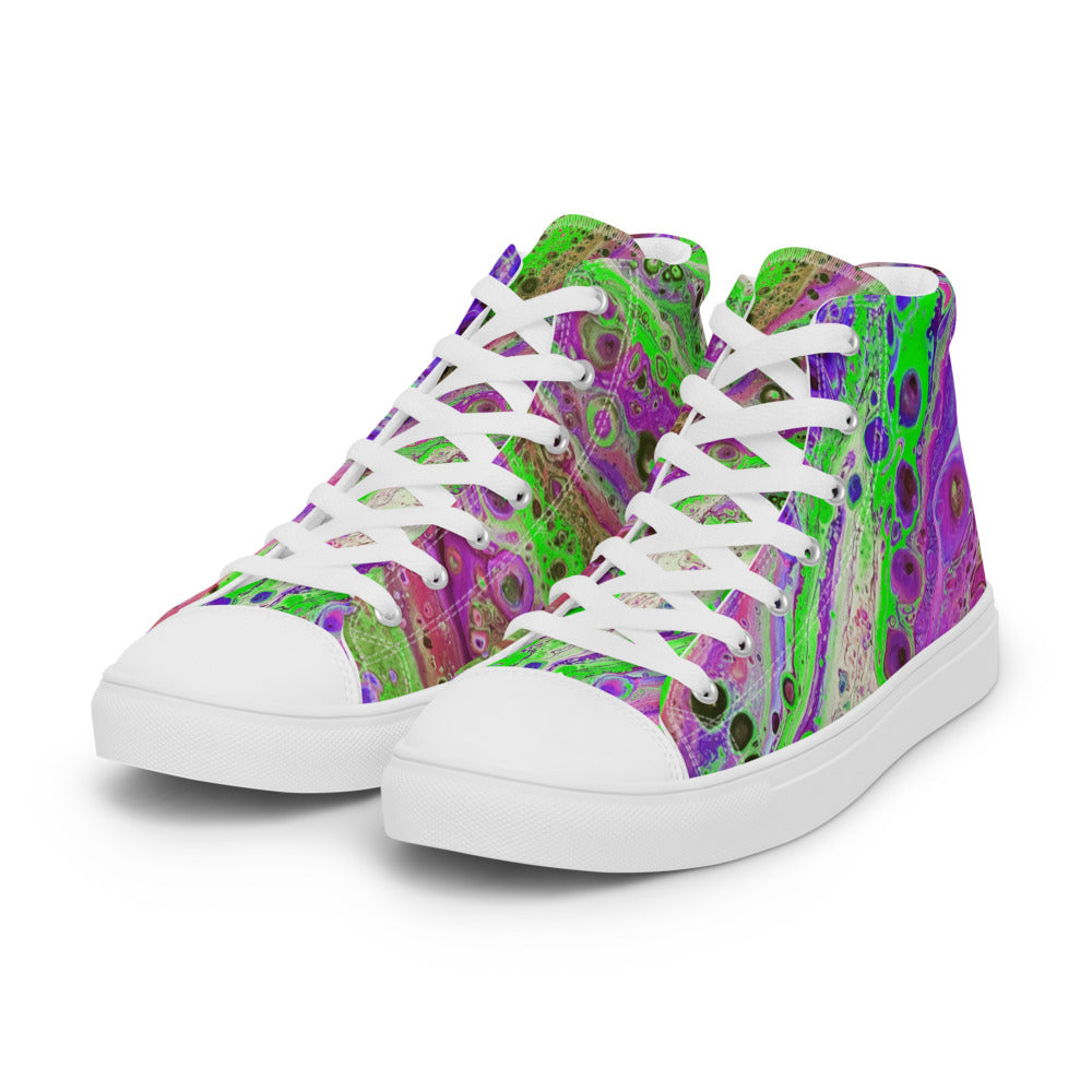 Women’s high top canvas shoes - FA018D