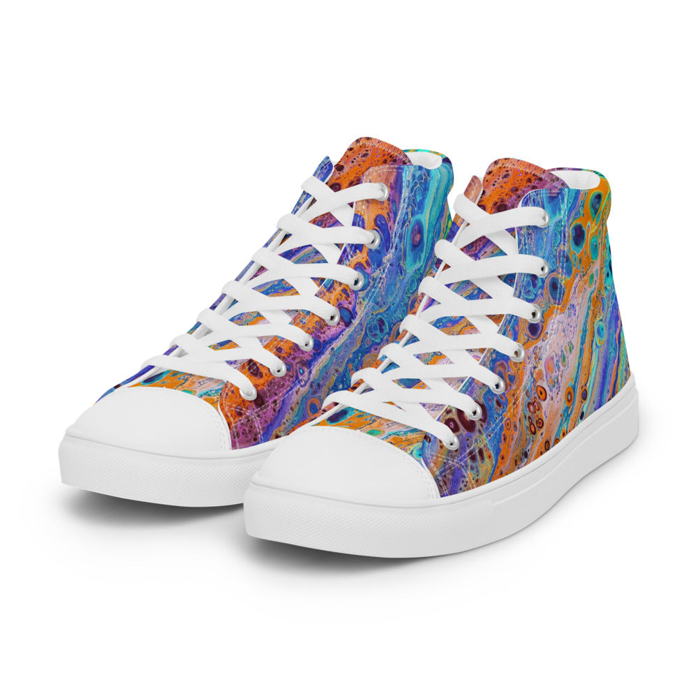 Women’s high top canvas shoes - FA018C