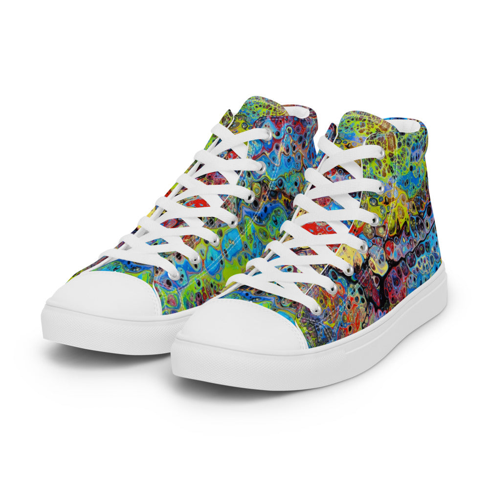 Women’s high top canvas shoes - FA015