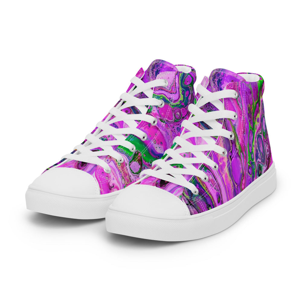 Women’s high top canvas shoes - FA011D