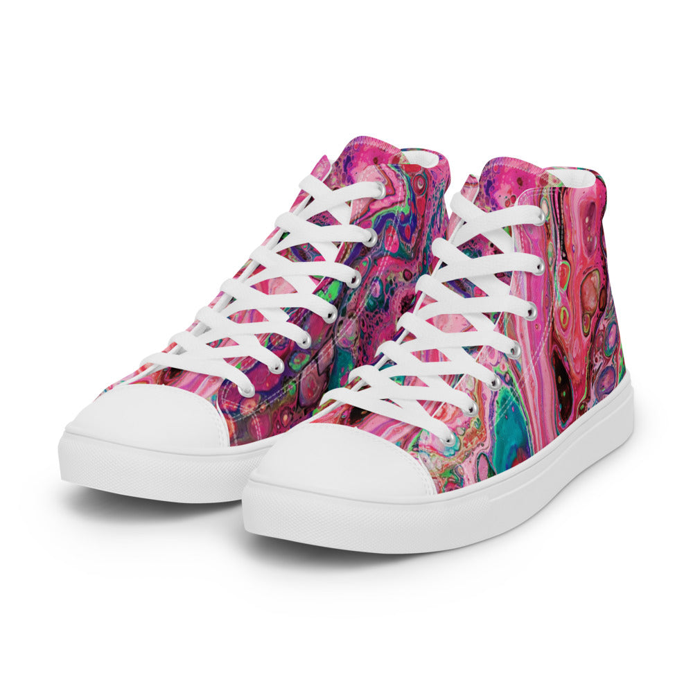Women’s high top canvas shoes - FA011