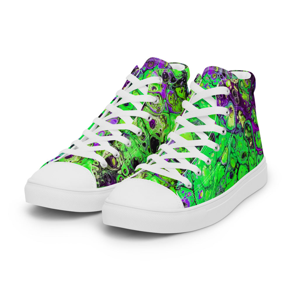 Women’s high top canvas shoes - FA007B