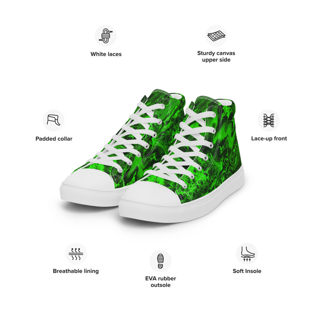 Women’s high top canvas shoes - FA006C