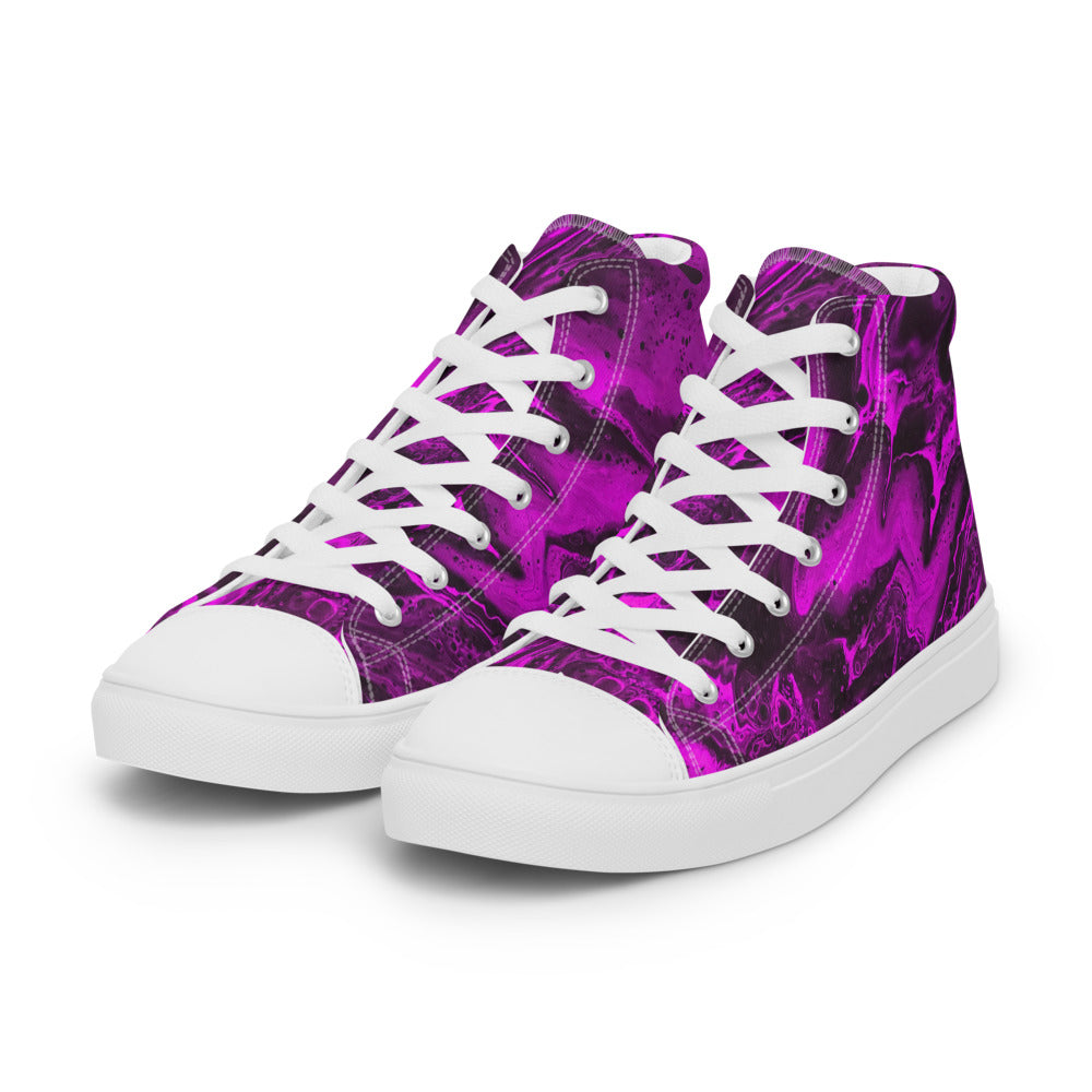 Women’s high top canvas shoes - FA006B