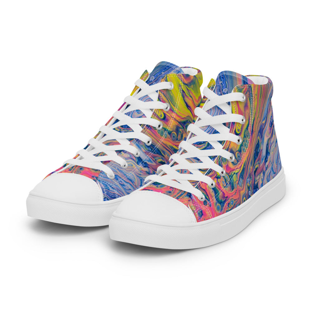 Women’s high top canvas shoes - FA004B