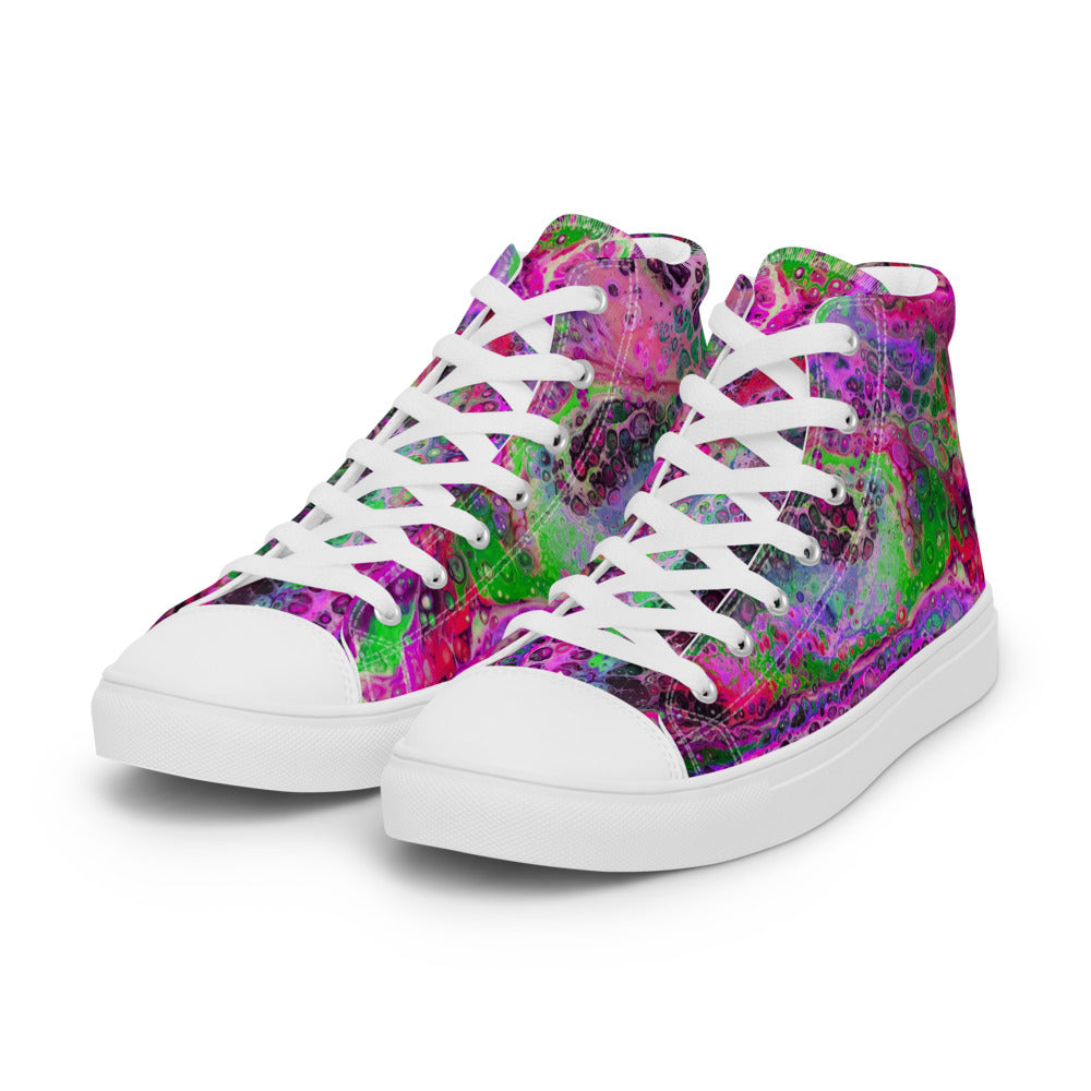 Women’s high top canvas shoes - FA003D