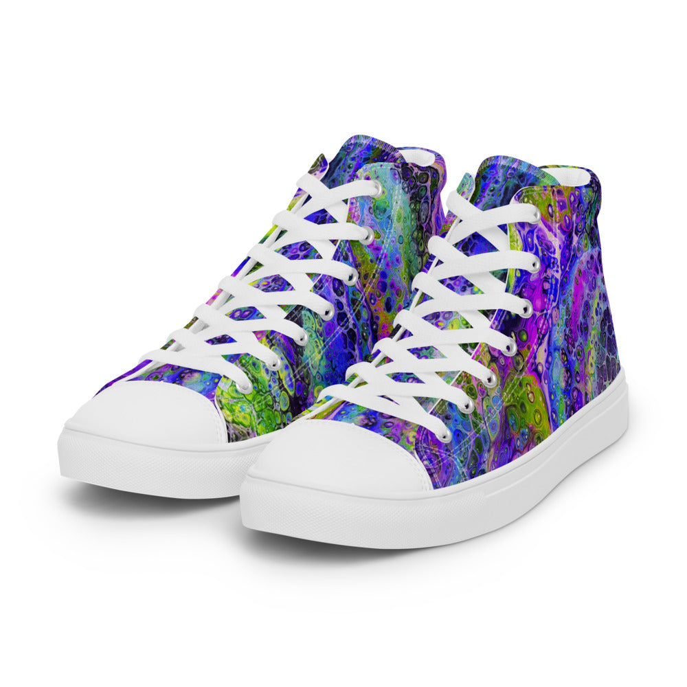 Women’s high top canvas shoes - FA003B