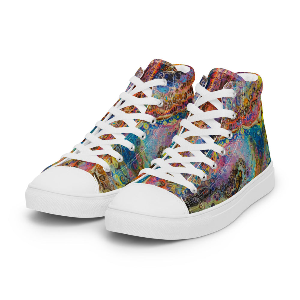 Women’s high top canvas shoes - FA003