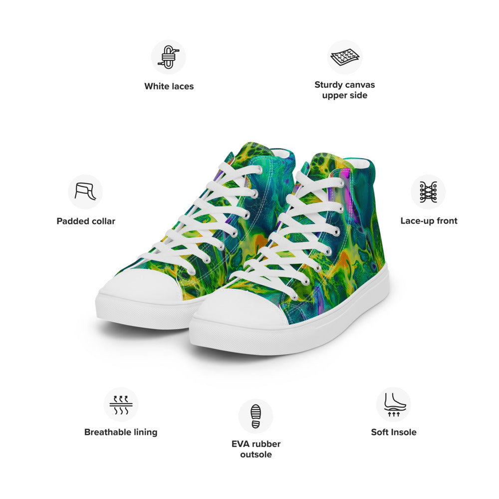 Women’s high top canvas shoes - FA002A