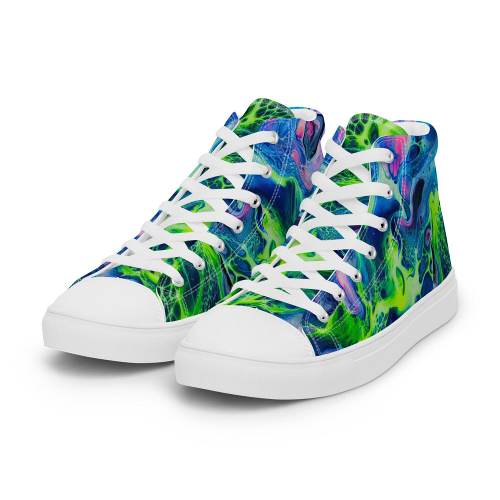 Women’s high top canvas shoes - FA002
