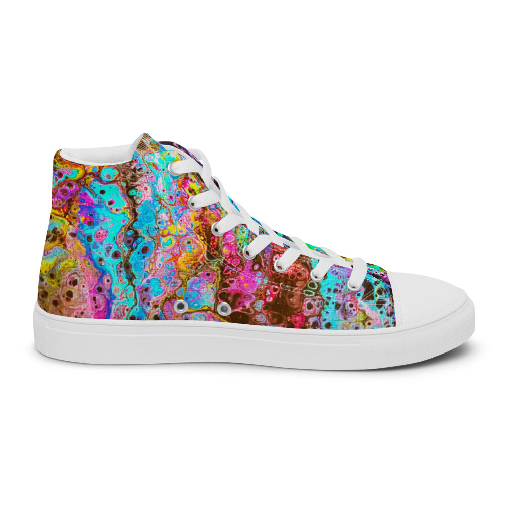 Women’s high top canvas shoes - FA020