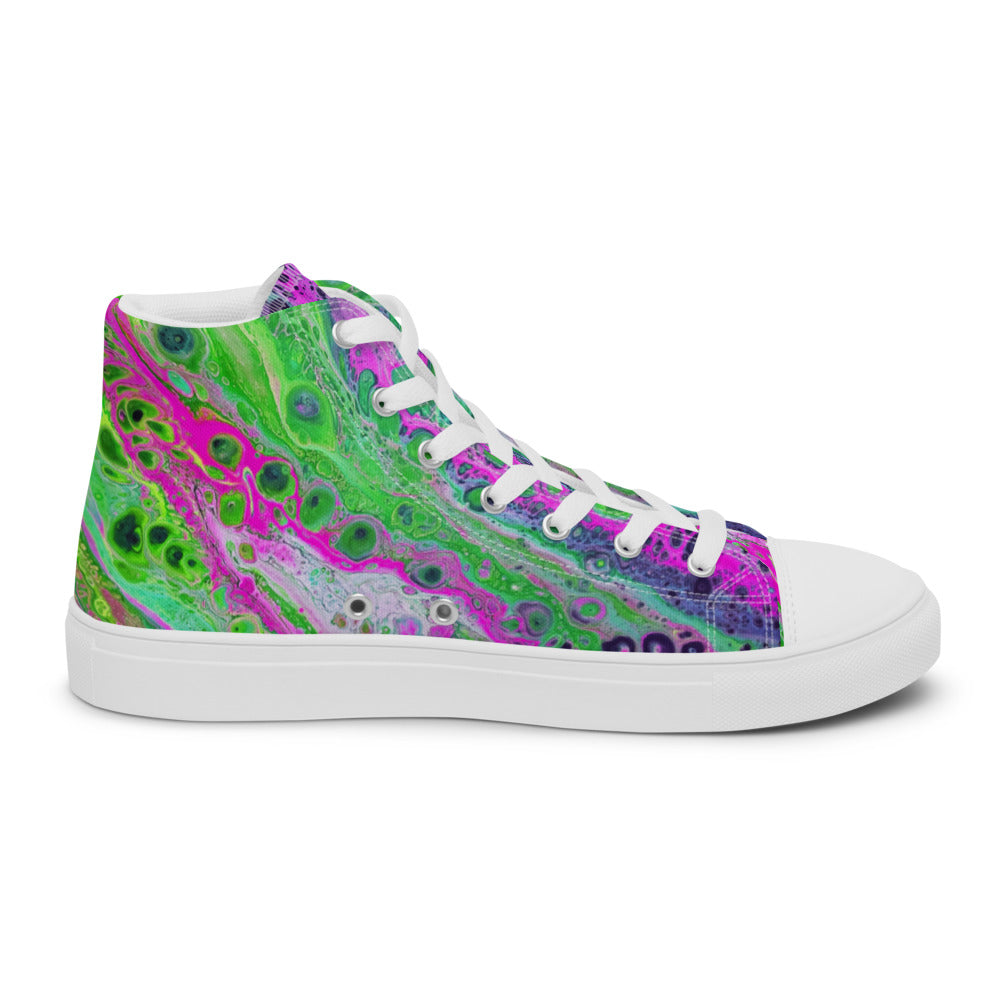 Women’s high top canvas shoes - FA018A
