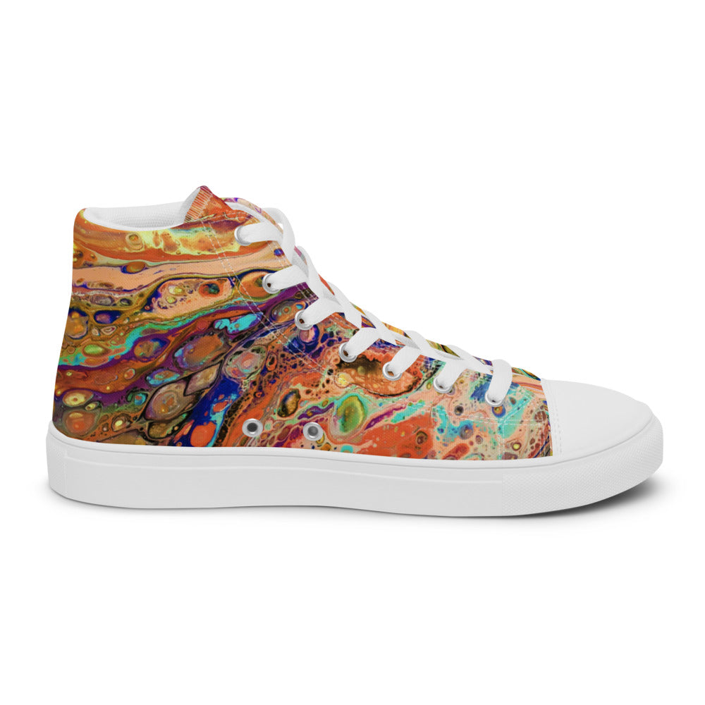Women’s high top canvas shoes - FA011E