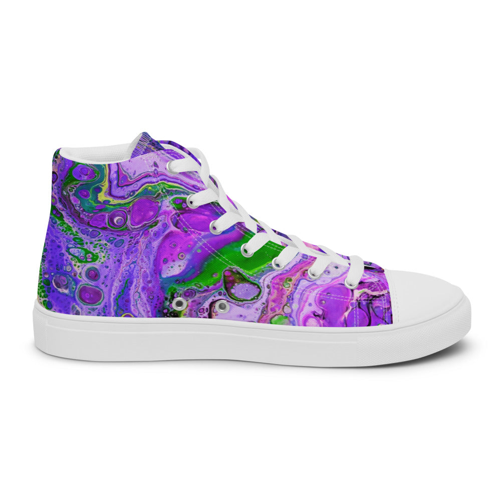 Women’s high top canvas shoes - FA011C
