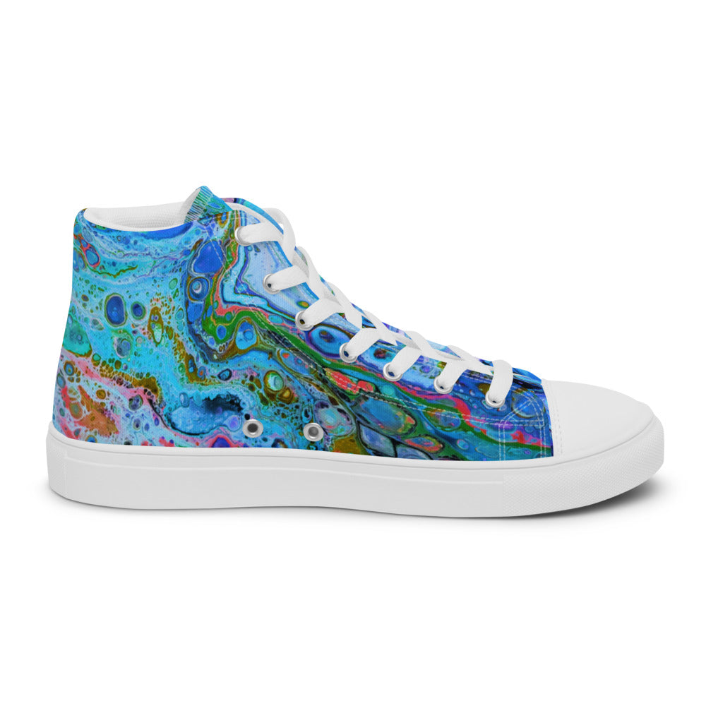 Women’s high top canvas shoes - FA011A