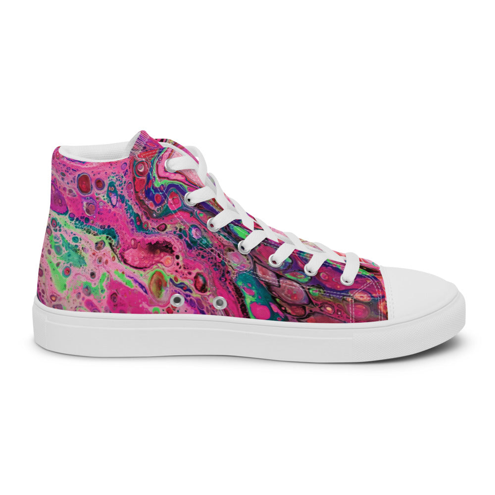 Women’s high top canvas shoes - FA011