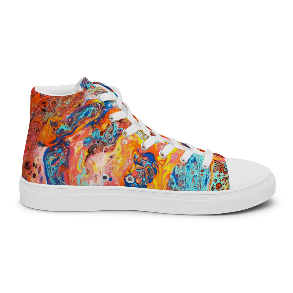 Women’s high top canvas shoes - FA008