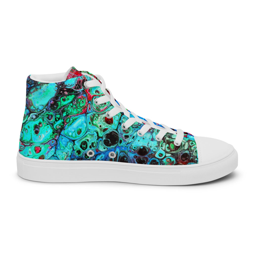 Women’s high top canvas shoes - FA007C