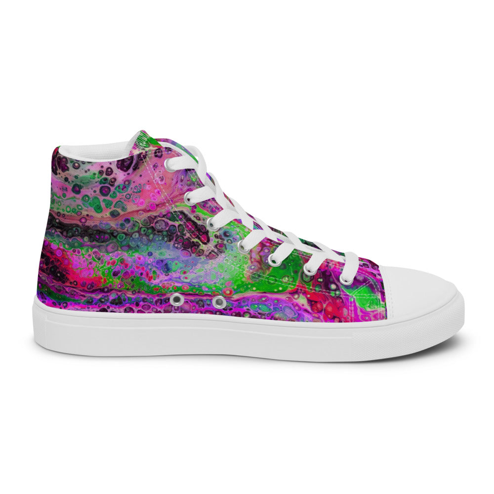 Women’s high top canvas shoes - FA003D
